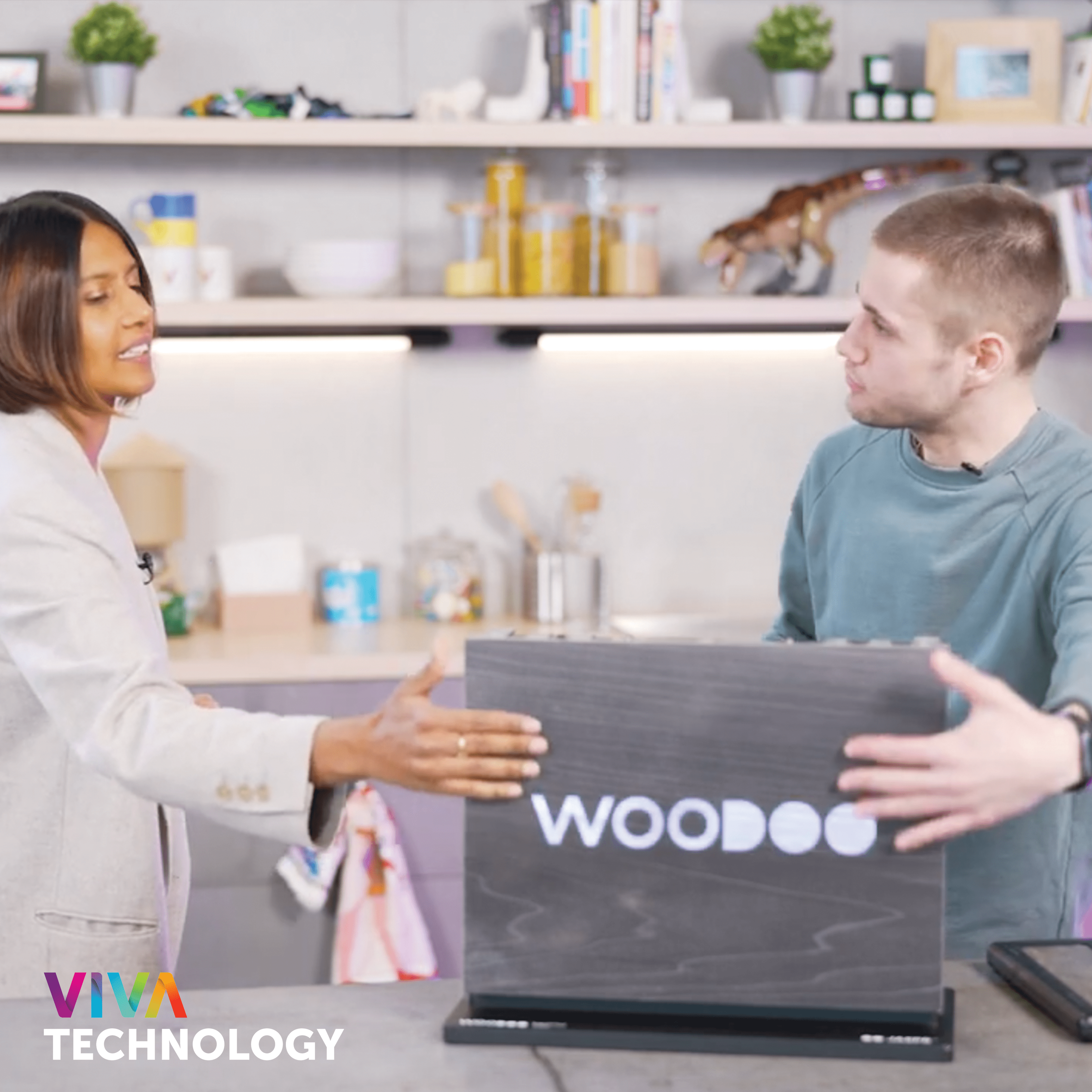 Viva Technology presents our innovative Woodoo applications